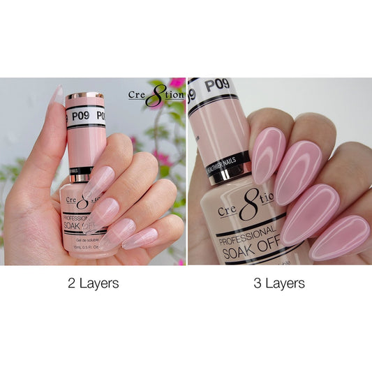 Cre8tion | French Manicure Collection - P09