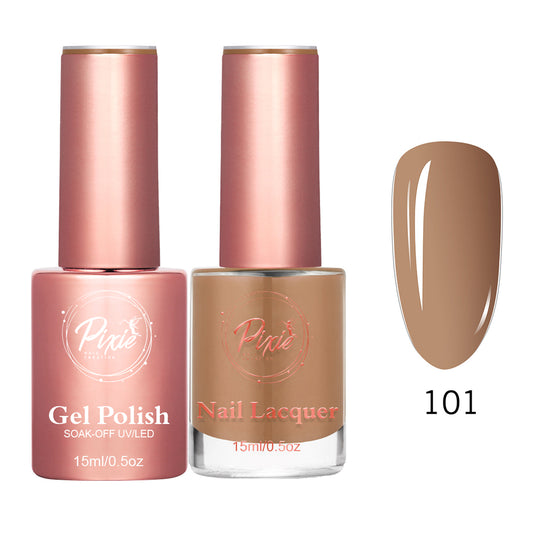 Pixie 2in1 Gel Polish + Nail Lacquer - #101