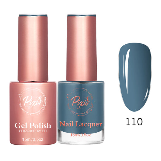 Pixie 2in1 Gel Polish + Nail Lacquer - #110