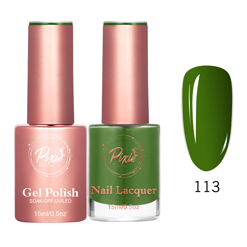 Pixie 2in1 Gel Polish + Nail Lacquer - #113