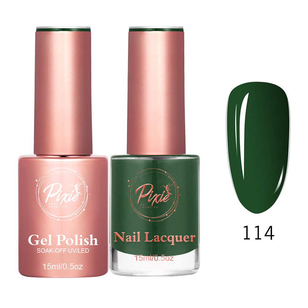 Pixie 2in1 Gel Polish + Nail Lacquer - #114