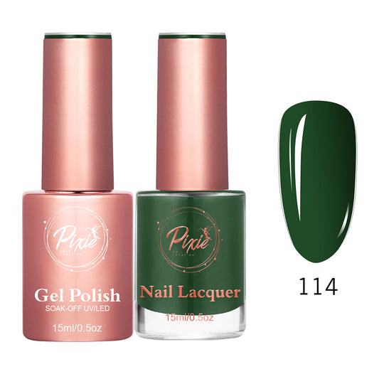 Pixie 2in1 Gel Polish + Nail Lacquer - #114