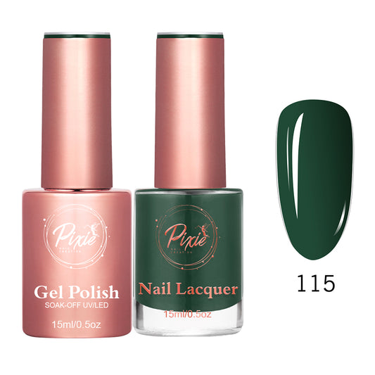 Pixie 2in1 Gel Polish + Nail Lacquer - #115