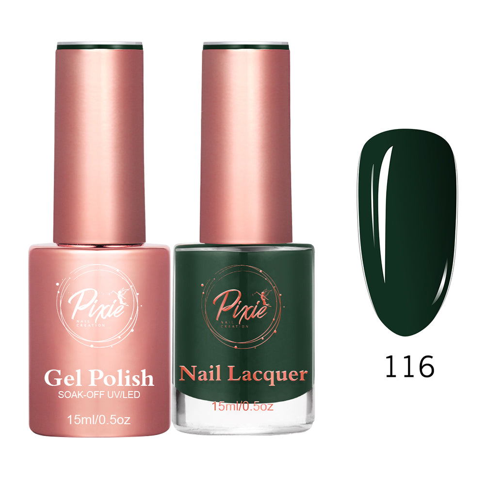 Pixie 2in1 Gel Polish + Nail Lacquer - #116