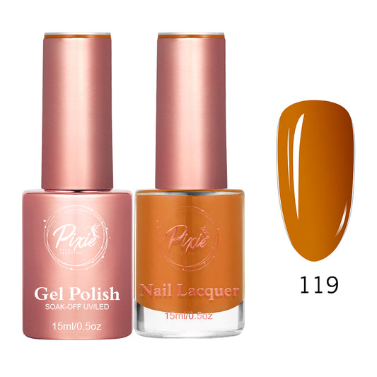 Pixie 2in1 Gel Polish + Nail Lacquer - #119