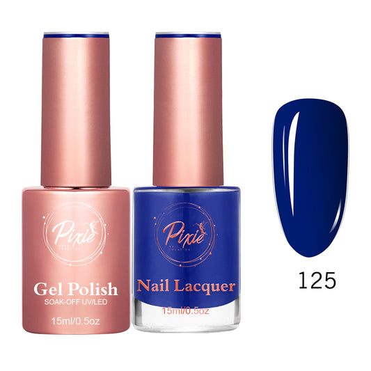 Pixie 2in1 Gel Polish + Nail Lacquer - #125