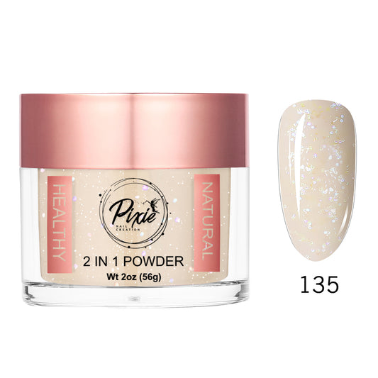 PIXIE 2in1 DIP/ACRYLIC POWDER - #135