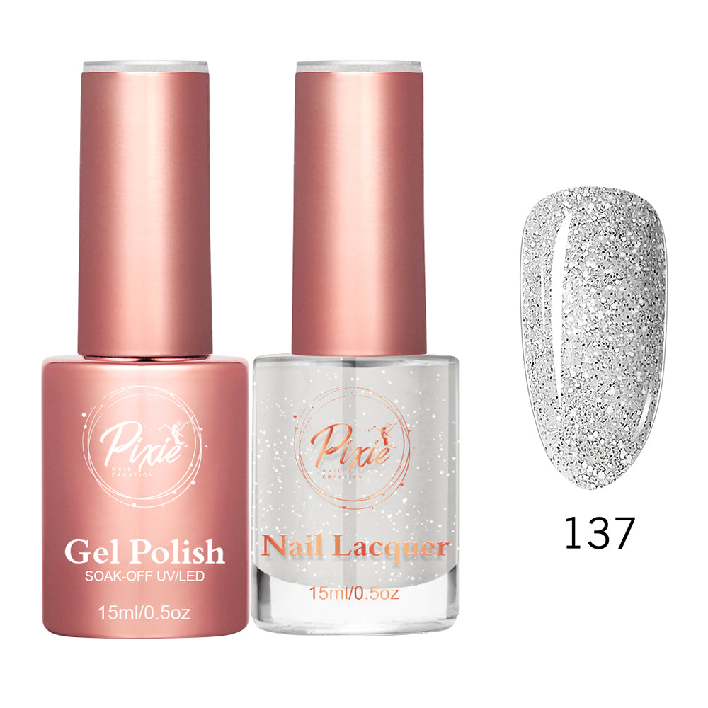 Pixie 2in1 Gel Polish + Nail Lacquer - #137