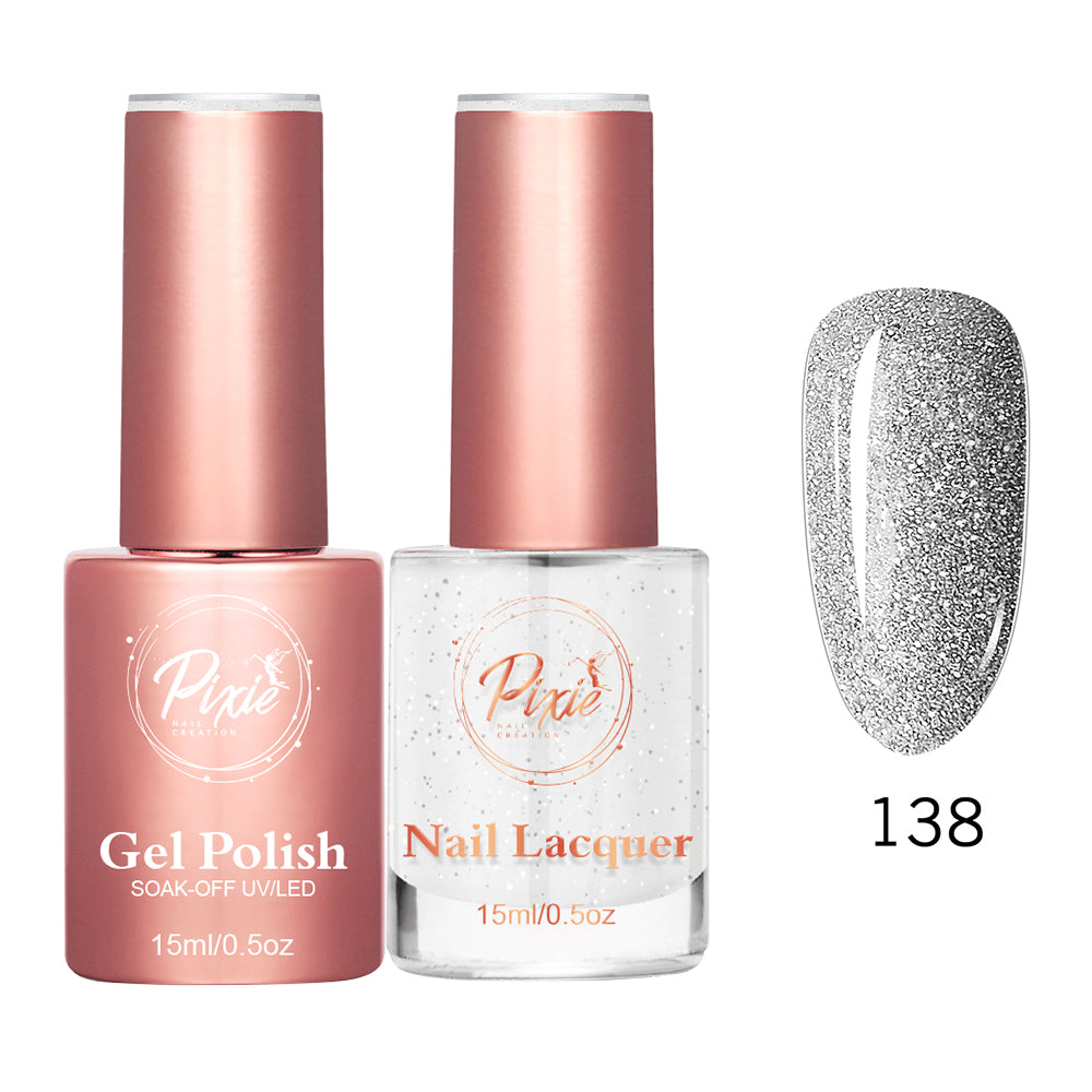 Pixie 2in1 Gel Polish + Nail Lacquer - #138