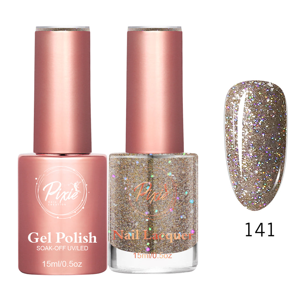 Pixie 2in1 Gel Polish + Nail Lacquer - #141