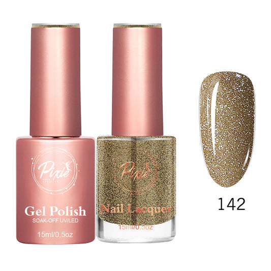 Pixie 2in1 Gel Polish + Nail Lacquer - #142