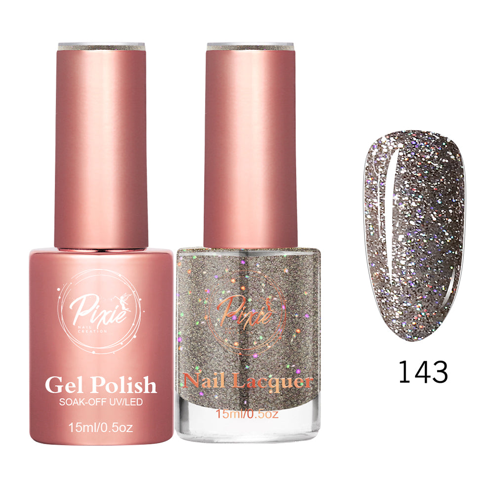 Pixie 2in1 Gel Polish + Nail Lacquer - #143