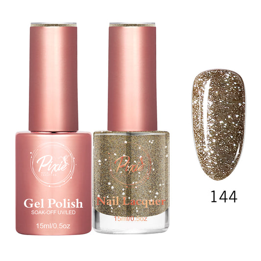 Pixie 2in1 Gel Polish + Nail Lacquer - #144