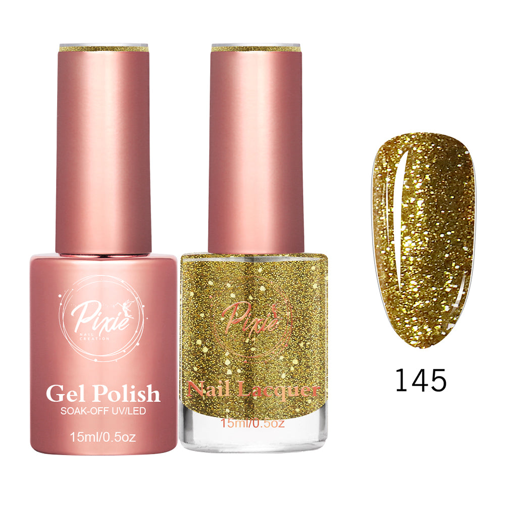 Pixie 2in1 Gel Polish + Nail Lacquer - #145