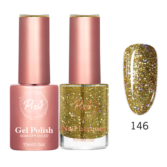 Pixie 2in1 Gel Polish + Nail Lacquer - #146