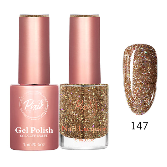 Pixie 2in1 Gel Polish + Nail Lacquer - #147