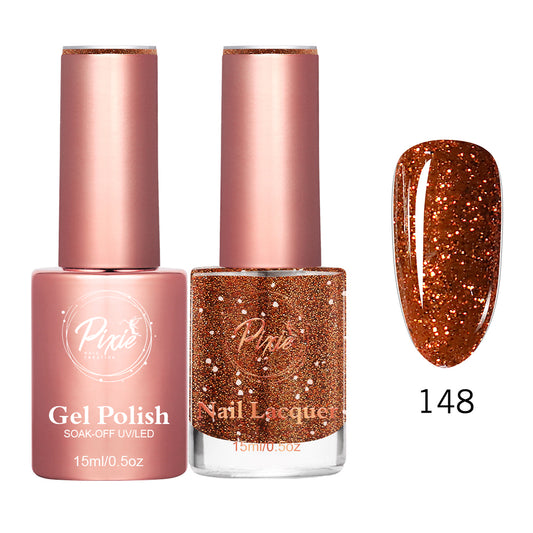 Pixie 2in1 Gel Polish + Nail Lacquer - #148