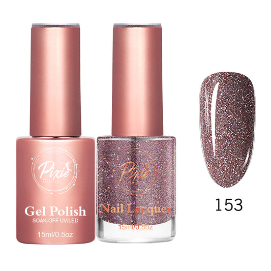 Pixie 2in1 Gel Polish + Nail Lacquer - #153