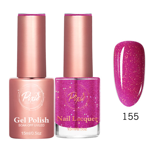 Pixie 2in1 Gel Polish + Nail Lacquer - #155