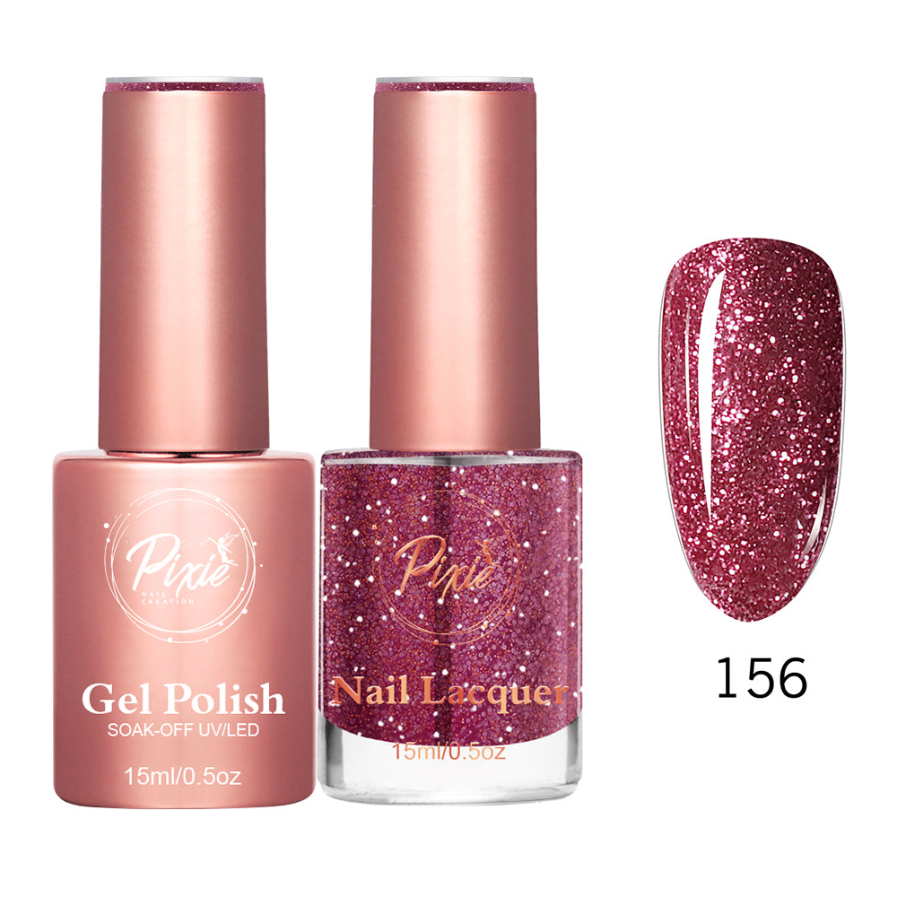 Pixie 2in1 Gel Polish + Nail Lacquer - #156