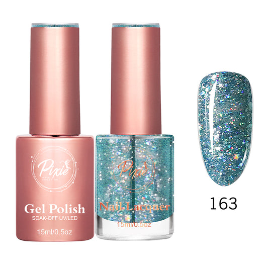 Pixie 2in1 Gel Polish + Nail Lacquer - #163