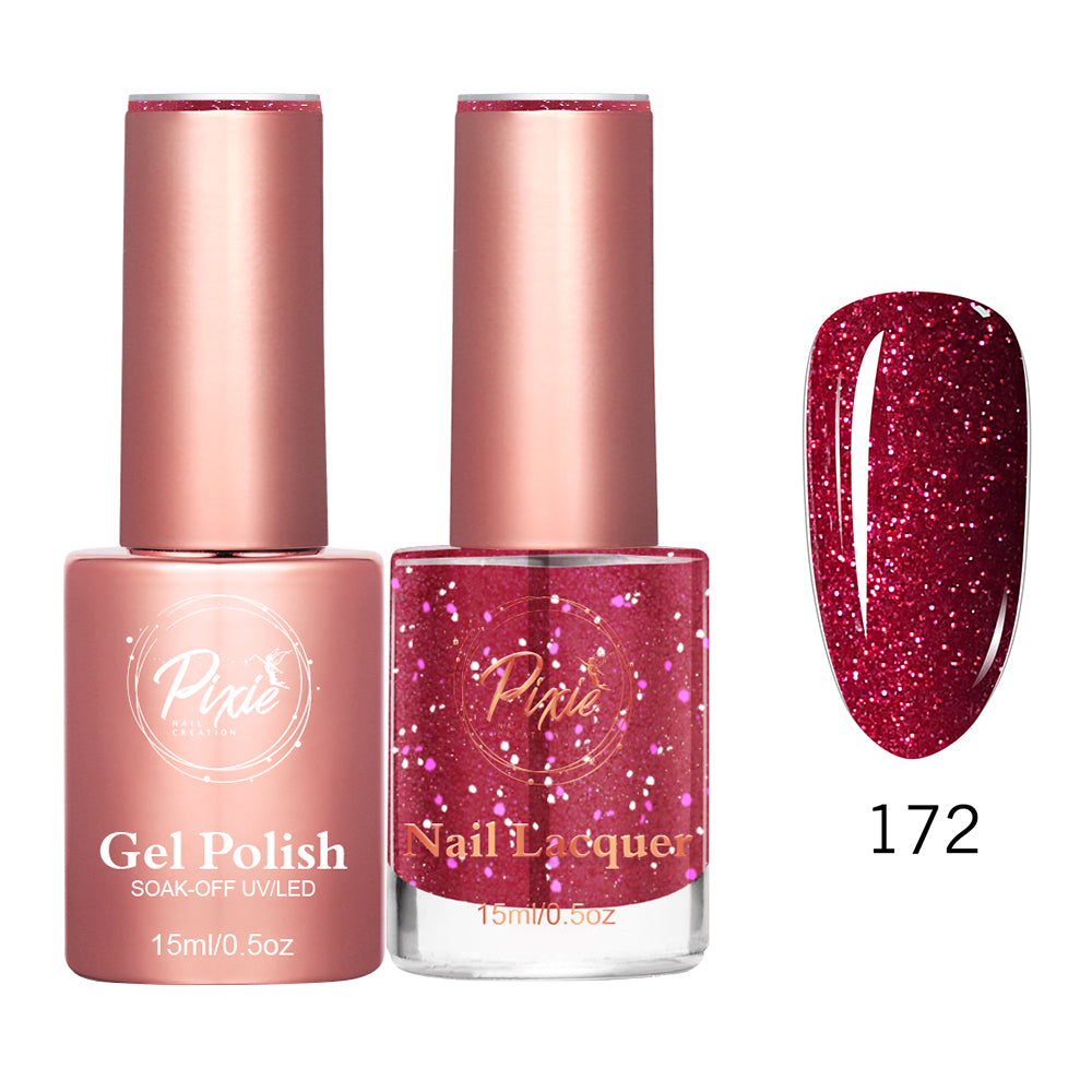 Pixie 2in1 Gel Polish + Nail Lacquer - #172