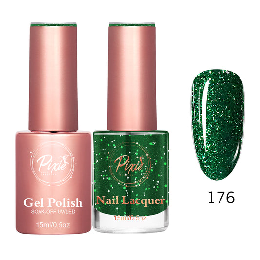 Pixie 2in1 Gel Polish + Nail Lacquer - #176