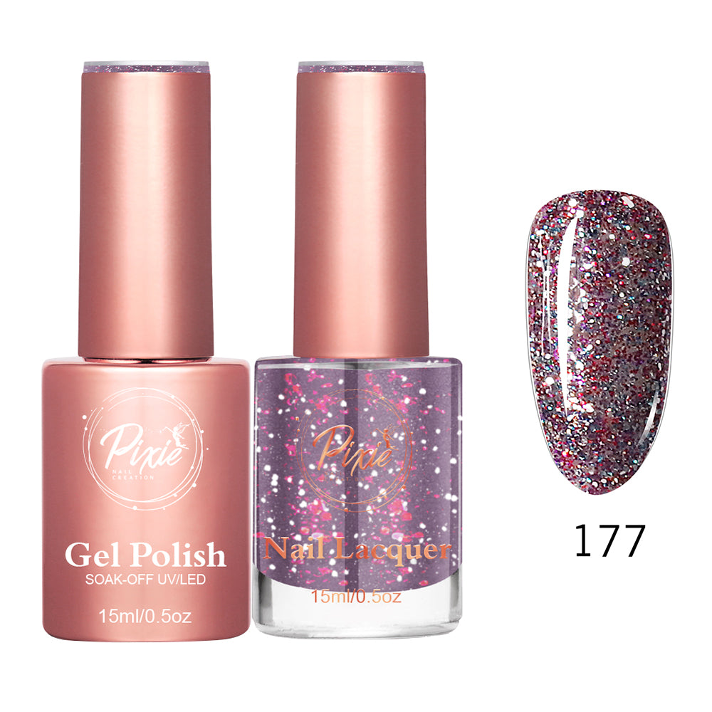 Pixie 2in1 Gel Polish + Nail Lacquer - #177