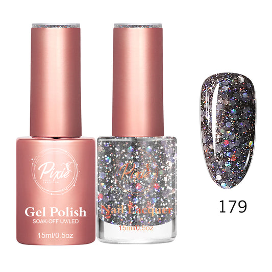 Pixie 2in1 Gel Polish + Nail Lacquer - #179