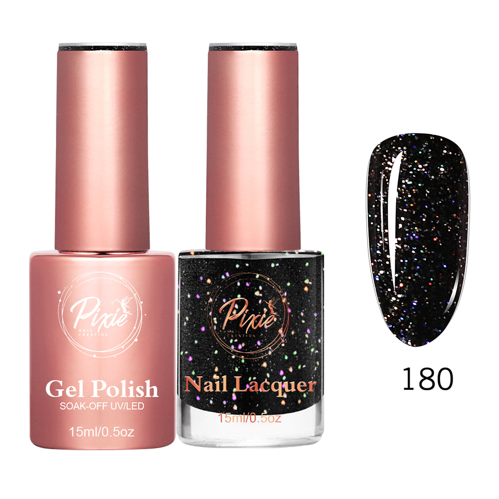 Pixie 2in1 Gel Polish + Nail Lacquer - #180