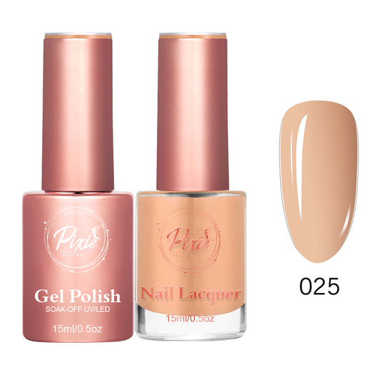 Pixie 2in1 Gel Polish + Nail Lacquer - #025