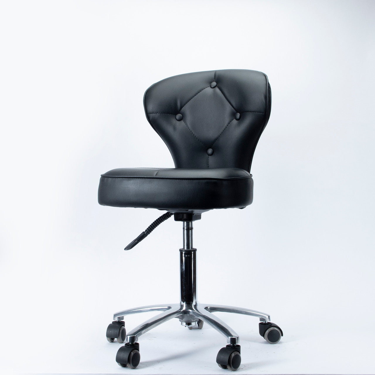 Technician Chair/Stool Hydraulic Leather