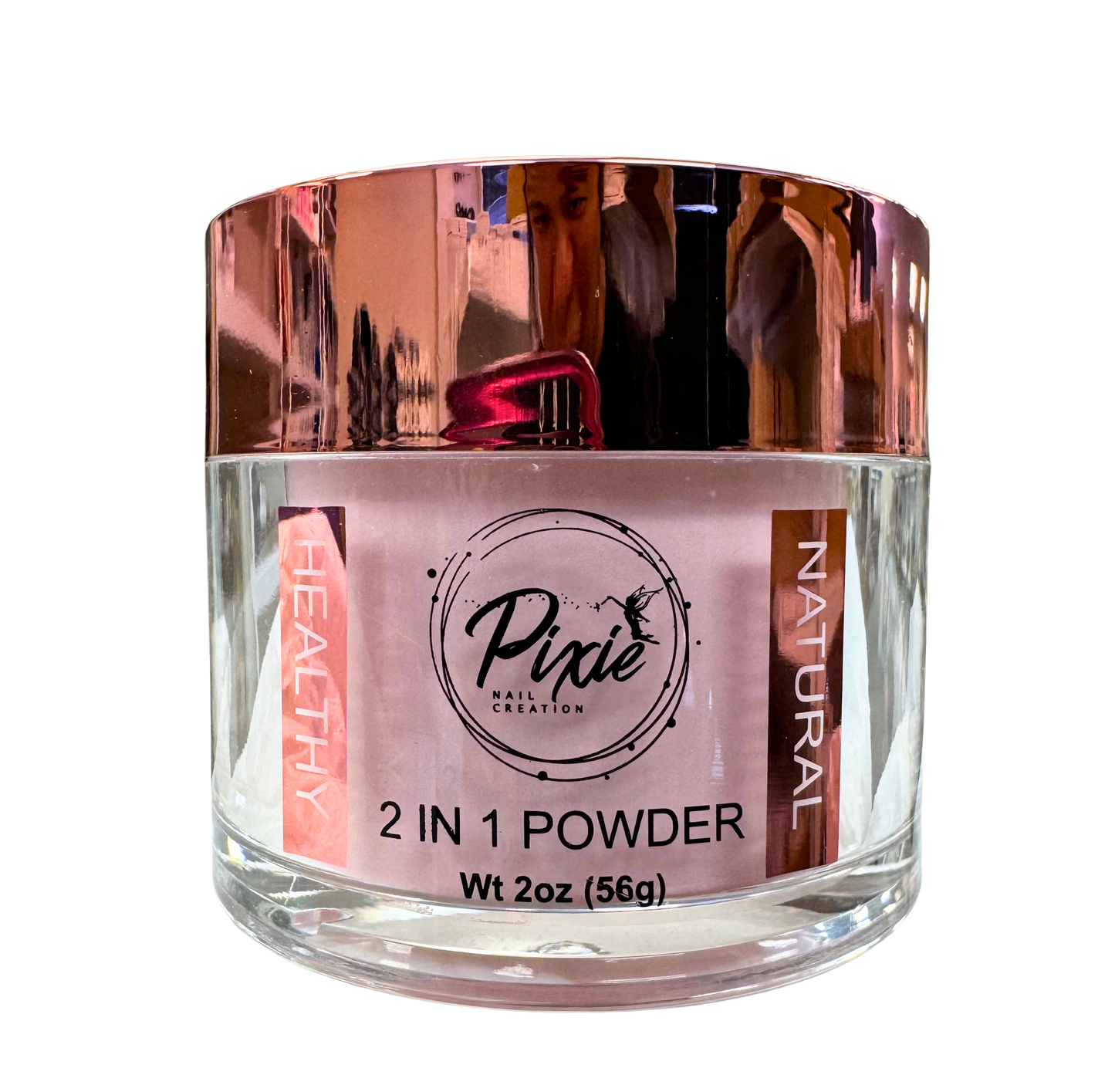 PIXIE 2in1 Dip & Acrylic Powder - Bubble Gum (2oz)