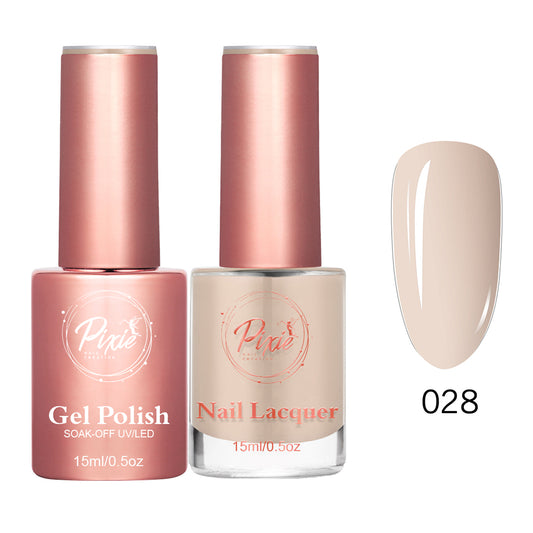 Pixie 2in1 Gel Polish + Nail Lacquer - #028