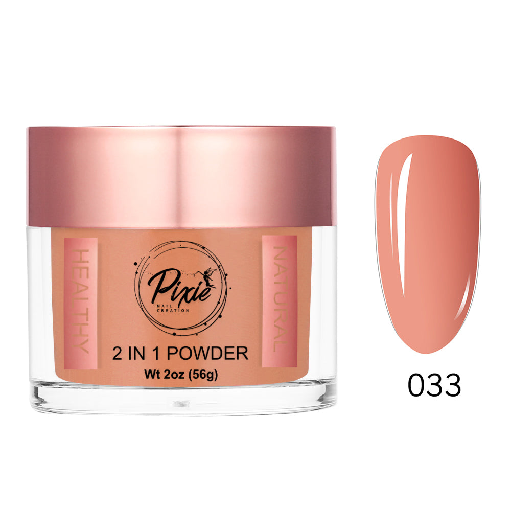 PIXIE 2in1 DIP/ACRYLIC POWDER - #033