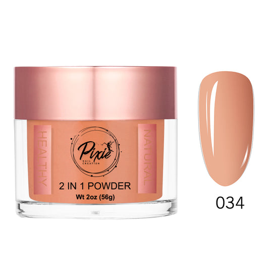 PIXIE 2in1 DIP/ACRYLIC POWDER - #034