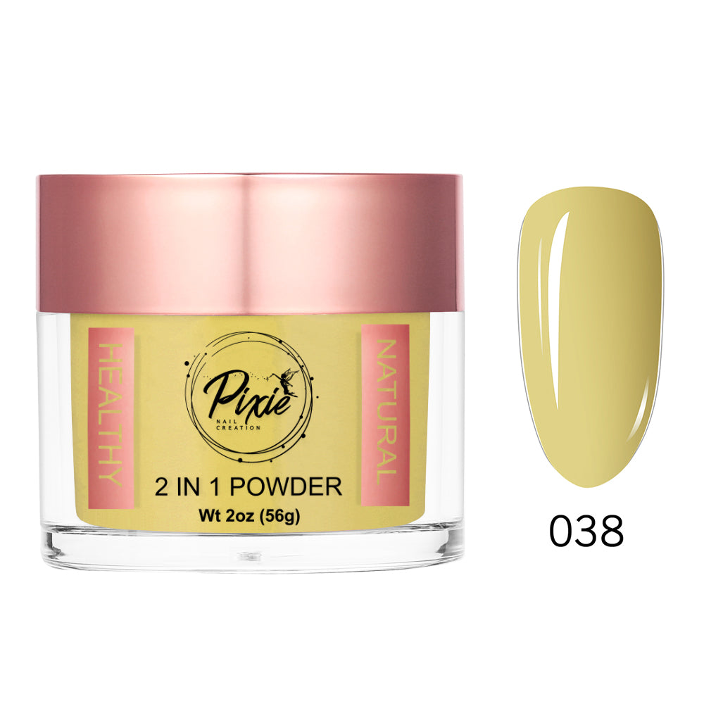 PIXIE 2in1 DIP/ACRYLIC POWDER - #038