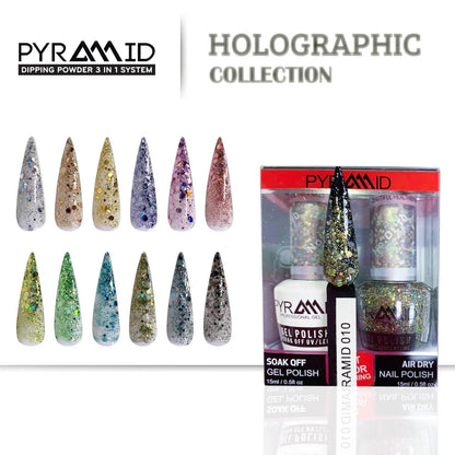 Pyramid - Holographic Matching Duo - Holo Glitter 01