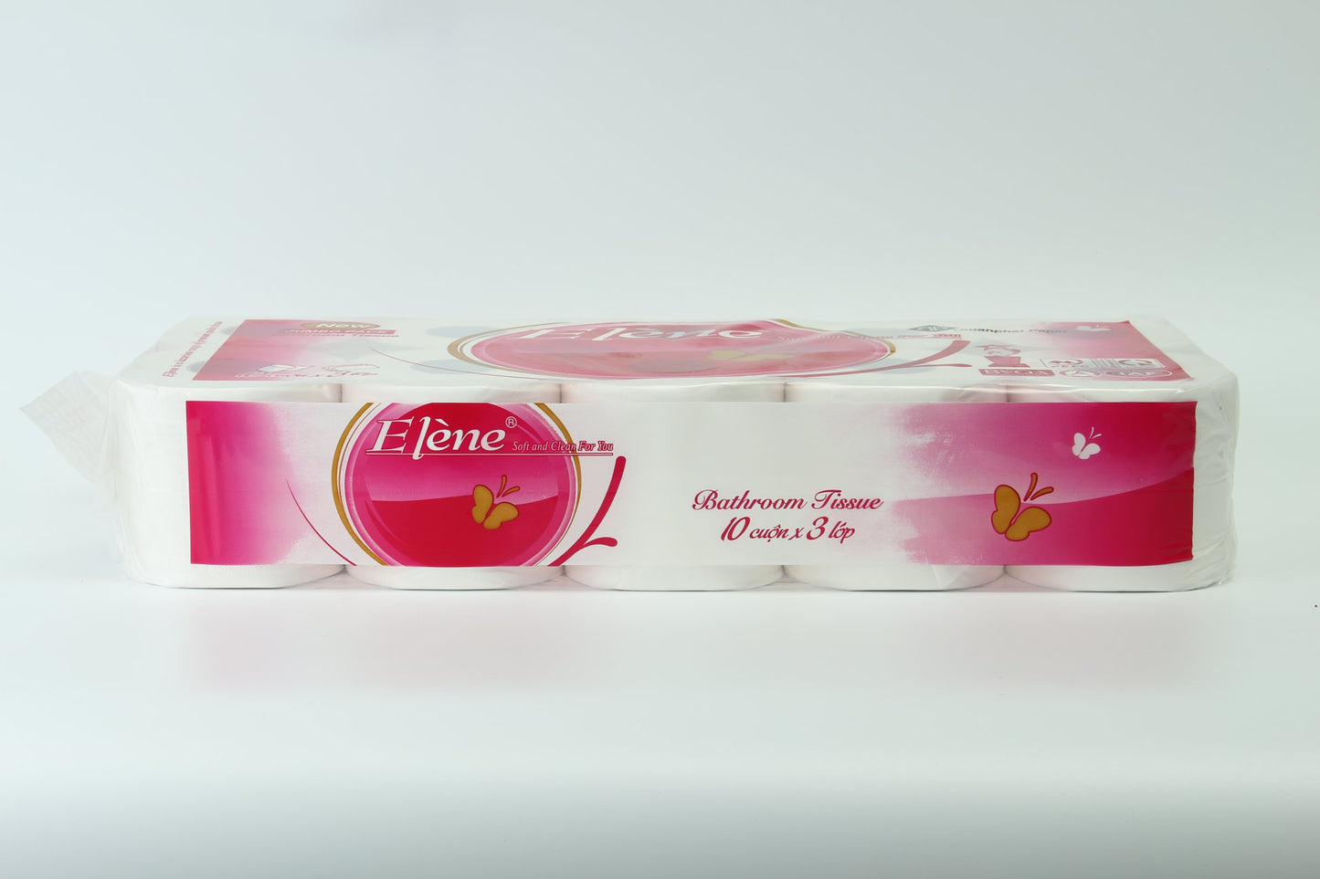 Elene Coreless Toilet Paper Rolls - 10 rolls x 3 Ply