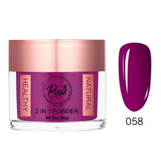 PIXIE 2in1 DIP/ACRYLIC POWDER - #058