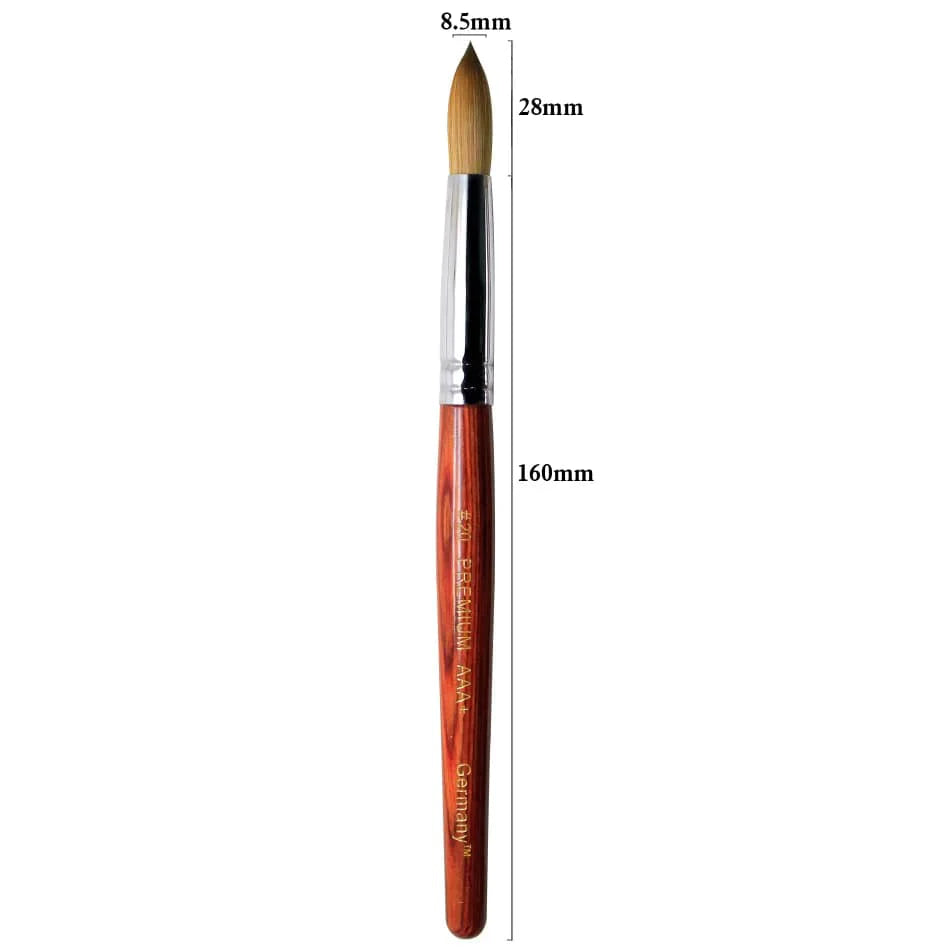 Chisel Kolinsky Arcylic Brush