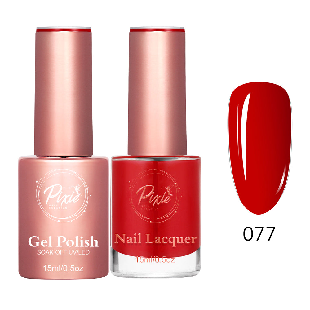 Pixie 2in1 Gel Polish + Nail Lacquer - #077