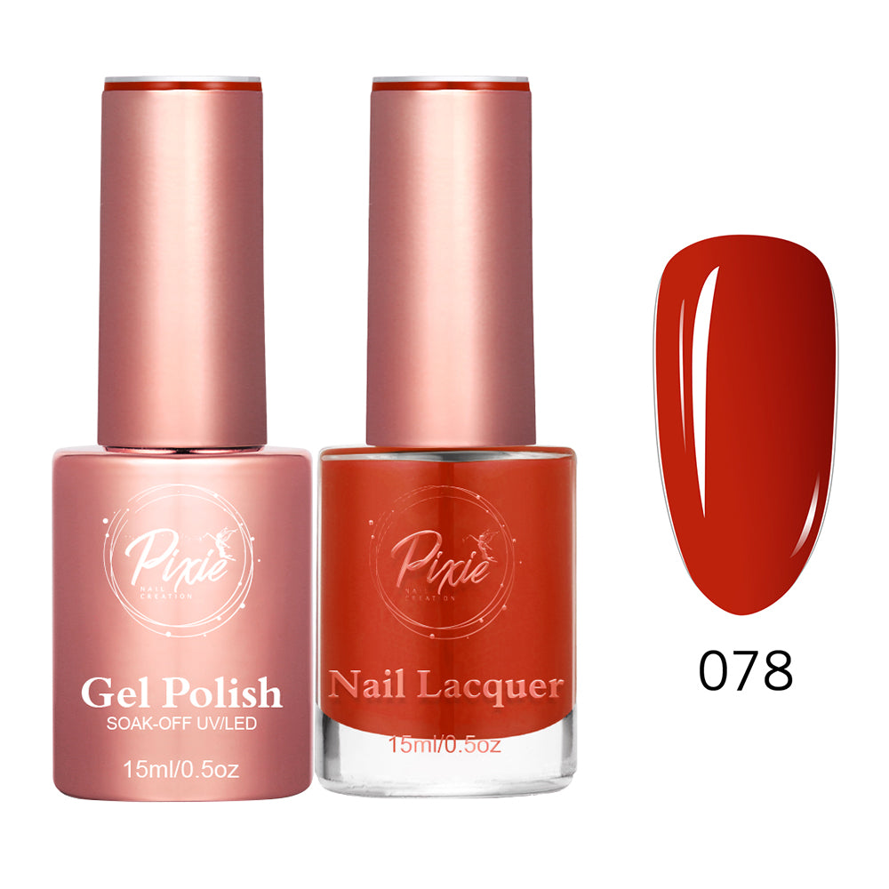 Pixie 2in1 Gel Polish + Nail Lacquer - #078