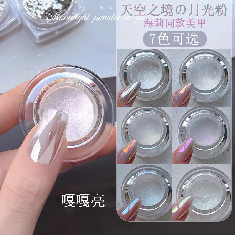 Magic Mirror Moonlight Chrome Power Super Shiny ( 7 colours in a set )