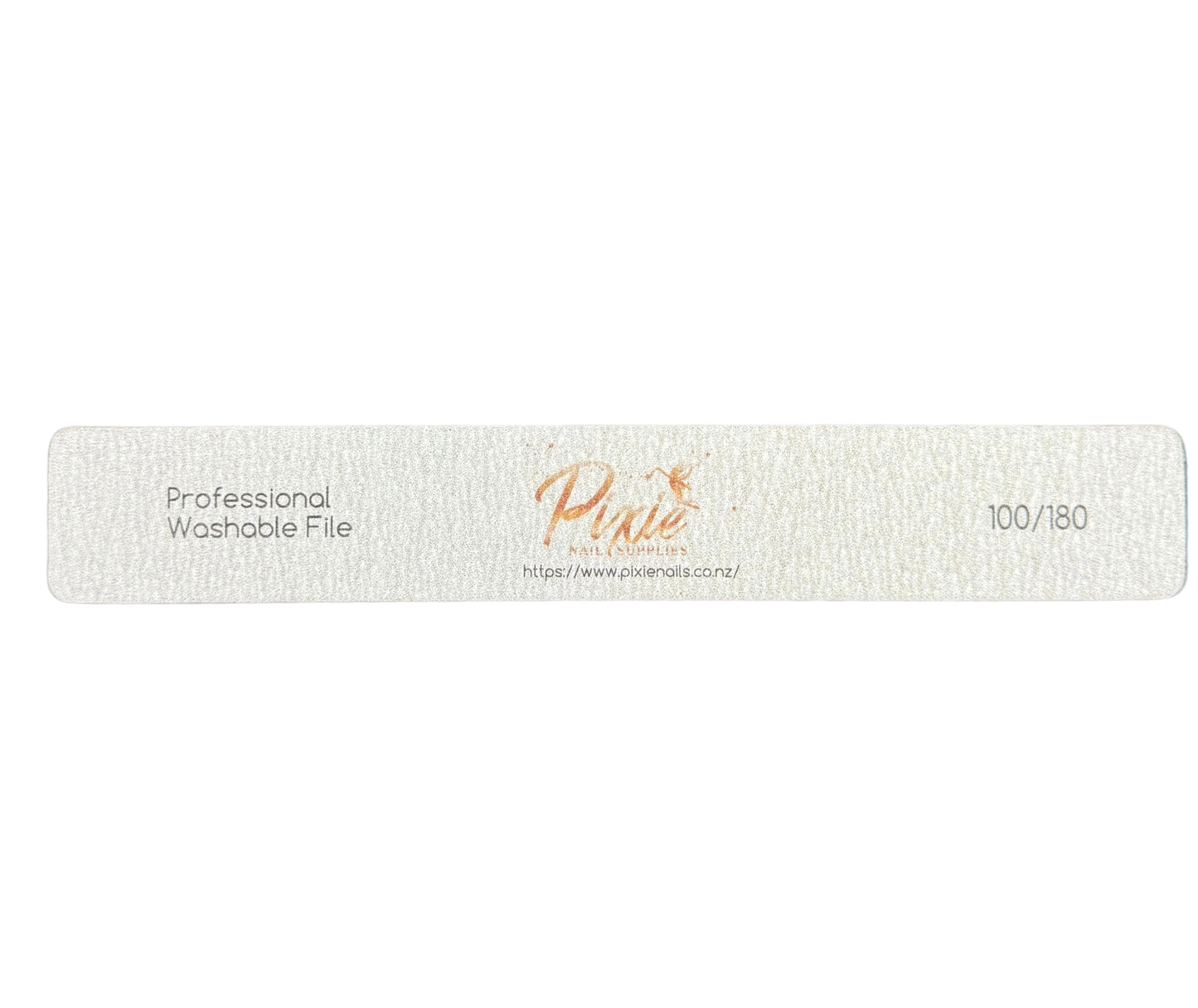 Washable Premium Square Zebra Nail File ( 100/180)