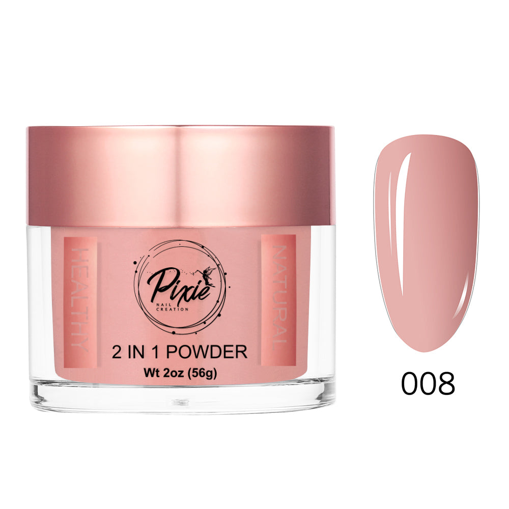 PIXIE 2in1 DIP/ACRYLIC POWDER - #008