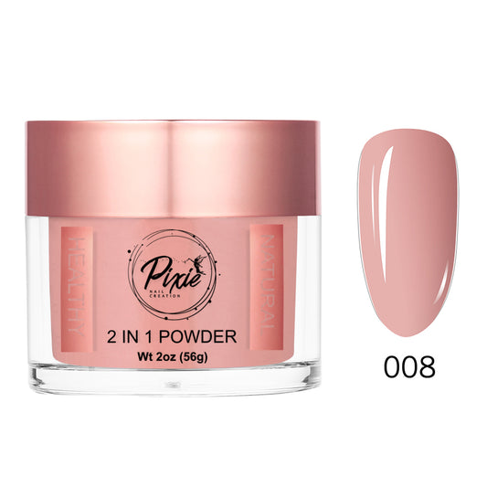 PIXIE 2in1 DIP/ACRYLIC POWDER - #008