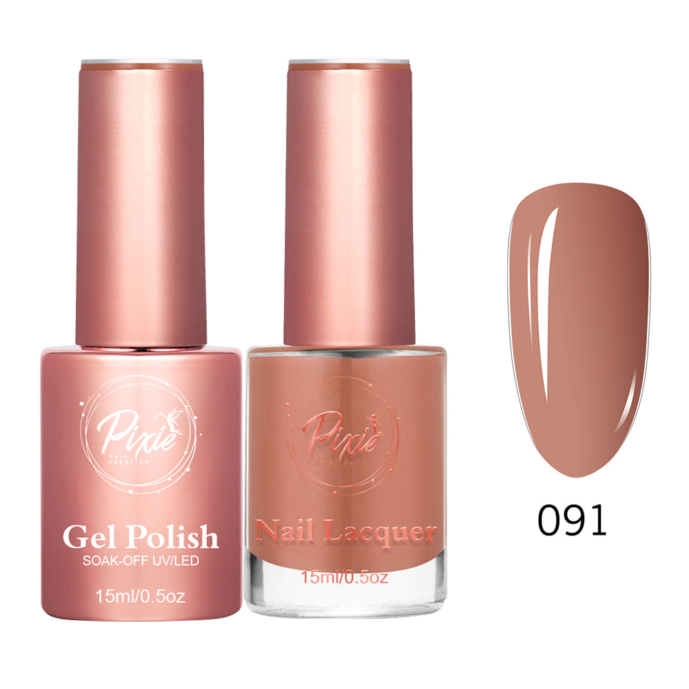 Pixie 2in1 Gel Polish + Nail Lacquer - #091