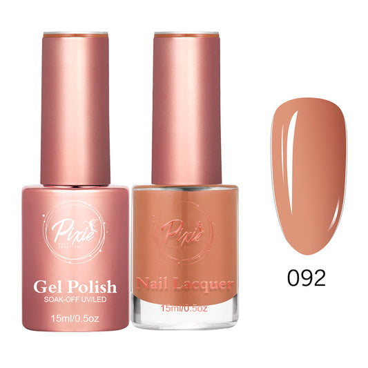 Pixie 2in1 Gel Polish + Nail Lacquer - #092