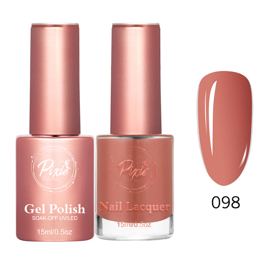 Pixie 2in1 Gel Polish + Nail Lacquer - #098